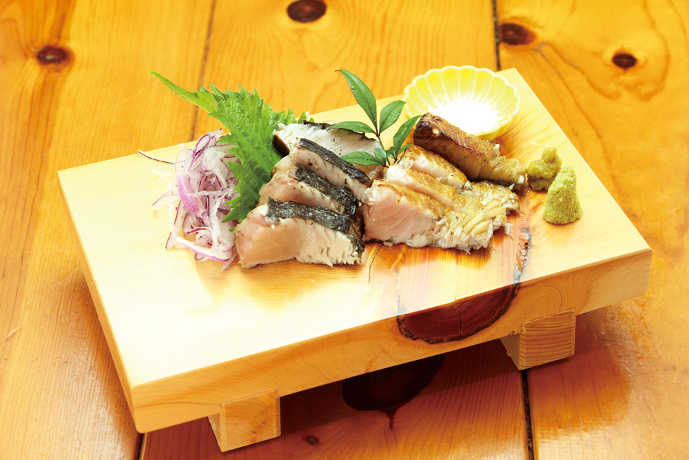 鰆の藁焼き