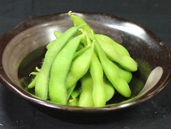 枝豆<br>Edamame (Boiled Green Soybeans)