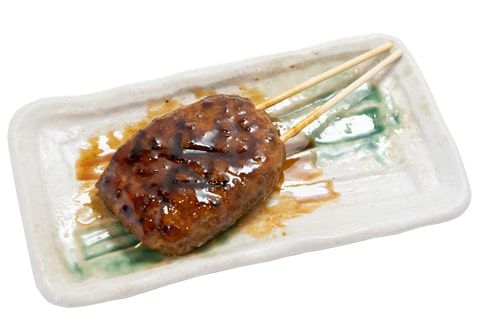 照り焼きハンバーグ串（1本）<br>Grilled Teriyaki hamburger patty