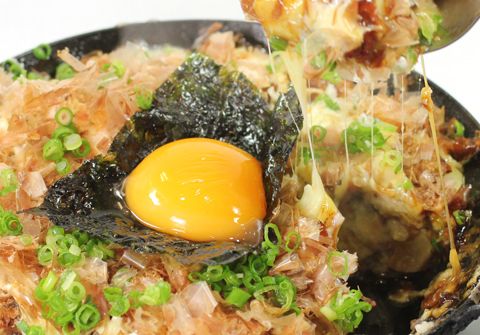 チーズ山芋鉄板焼