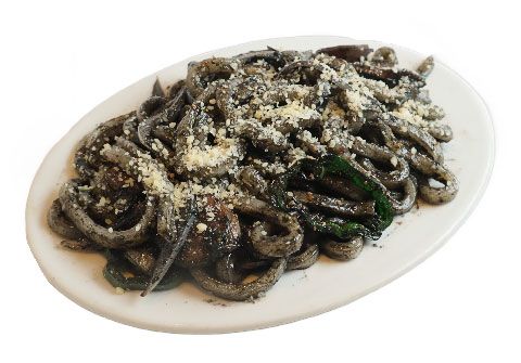 イカスミうどんパスタ