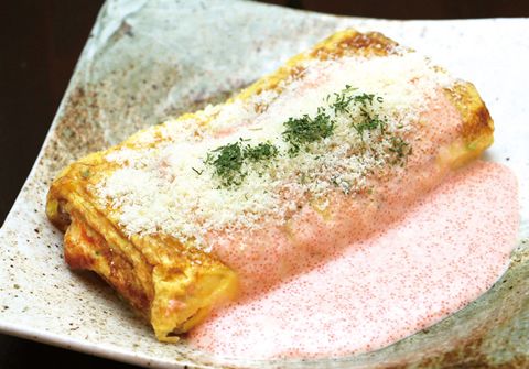 明太チーズ玉子焼き