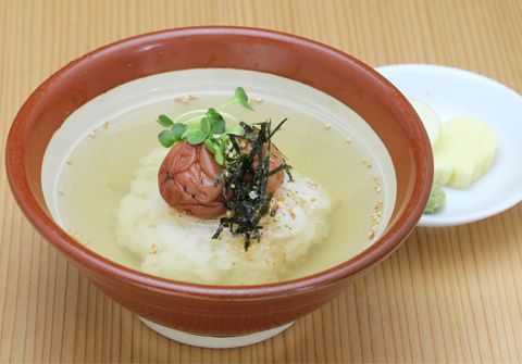 梅茶漬け