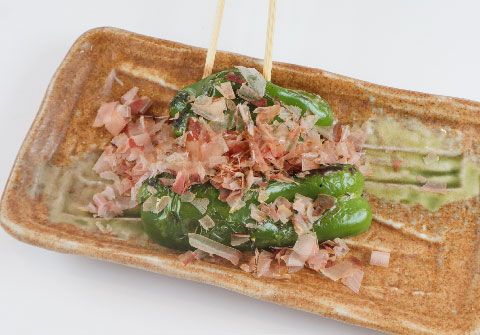 ピーマン串