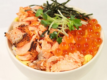 ミニ海鮮親子丼<br>Mini Seafoods on Rice