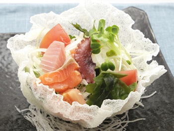 サクサク海鮮サラダ<br>Seafoods Salad