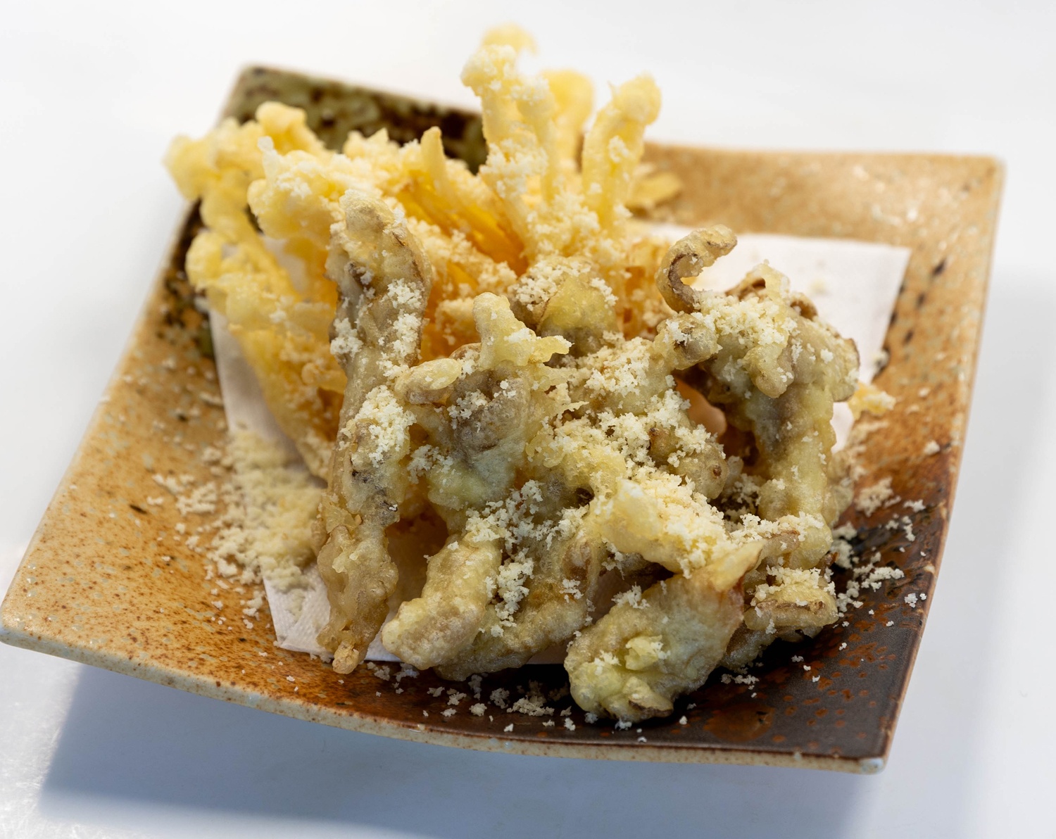 きのこチーズの天ぷら<br> Mushroom Cheese Tempura