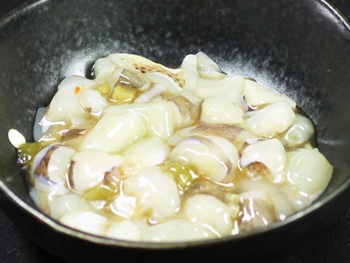 たこわさび<br>Octopus with Wasabi (Japanese Horseradish Paste)