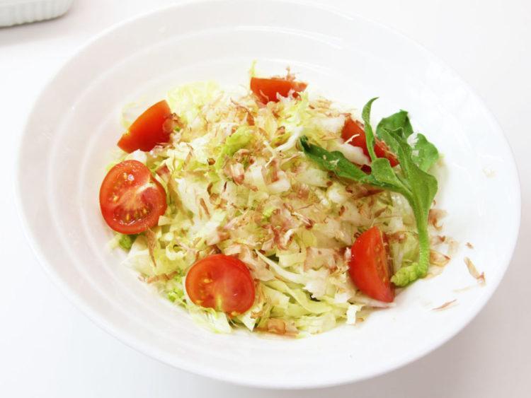 シャキシャキ白菜の簡単サラダ